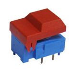 Dip Button ON-OFF Switch SPA-0 Red Uni