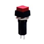 Push Button ON-OFF Square Φ12 PB303A Red Uni