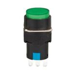 Screw Terminal Button Φ16 No Cable + Led 24VAC/DC Green SDL16-11AD XND 