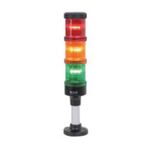 ECO60-Q01 Led Steady Light Cntinuous or Pulsing Tone Mount Base Red/Green/Orange 24VAC/DC AUER