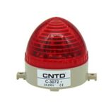 Warning Light Led 85X75 Strobe Function Multivoltage (24VDC/230VAC) Red C-3072 CNTD