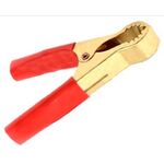 Small Alligator Battery Clip With Tooth 50A 80mm Red Pure Copper AT-0132 KRODE
