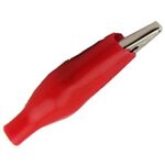 Small Size Aligator Clip With Red Cover 2A 27mm Nickel Plated Stell AT-0001 KRODE