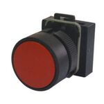 Flush Button Φ22 Stop With No Contacts IPR2 Red VEM