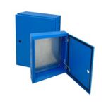 Metal Ιndustrial Cabinet 48x38x13mm IP55 Blue