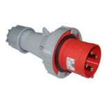 Male Industrial Plug 4x125A 400V 044-6 PCE IP67