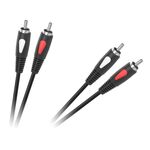 Audio Cable 2 RCA Males - 2 RCA Males 1m