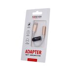 Adapter Type C to Mini Jack 3.5mm White Forever