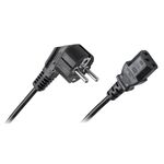 EURODIN EU Schuko Plug Power Cord to IEC C13 Plug Lead Cable  1.5m