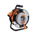 Extension Cord Reel 3x1.5m 30m 1 Outlet with Thermal Breakers - Safety GEH-037 HGI
