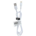 Καλώδιο USB - Τύπου C 2.0 C279 1 Μέτρο Λευκό