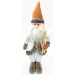 Woven Santa Claus with Skis 500mm 939-035