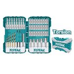 Torsion Screwdriver Bits Set 45pcs TACSDL24501 Total