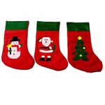 Set of 3 Christmas Socks