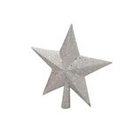 Glitter Star Top 20cm White