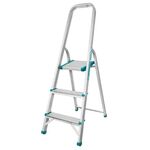Household Ladder 3 Aluminum Stairs THLAD06031 Total