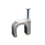 Round Cable Clip 22/45 White CHR-22mm CHS