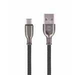 Cable Type C to USB 1m 3A Black