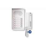 Intercom Kit with 10 Call Stadio Boutonniere and 10 Roomstations Golmar 4210 / AL