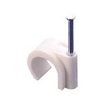 Round Cable Clip 18/47 White NC7.2NWE47 KSS