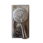 Shower head with spiral and pressure options 1.5m 811-0102