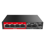 Ethernet Switch 10/100Mbps 6P Switch 4P POE 802.0at/af P106C Netis