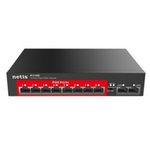 Ethernet Switch 10/100Mbps 10P Switch 8P POE 802.0at/af P110C Netis