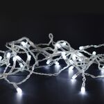 Christmas Led Lights Cool White 180L 8.95m 8 functions Transparent