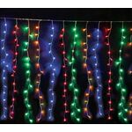 Χριστουγεννιάτικα Λαμπάκια Led Κουρτίνα RGB + Κίτρινο 360L 2m x 2m 8 Προγράμματα