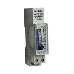 Rail Timer Analog Daily Time Switch 1NO 1M 100H RES 15min IP20