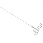 Antenna Car Sunker mast M2 52cm with 6 adapters