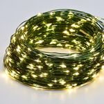 Green Wire String Led Light 30m 300LED Wire Decorative Fairy Lights Warm White 8 Functions