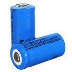 16340 Lithium Battery 3.6V 1200mAh Rechargeable
