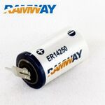 ER14250/LS14250 1/2AA Lithium Battery 3.6V 1200mAh with pin