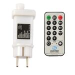 Adapter 31V DC 12W 8 Functions + IR Remote Controller Max 1500 Led