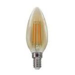 Led Lamp E14 5W Filament 2700K Dimmable Amber Fl