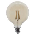 Led Lamp E27 10W Filament 2700K G125 Dimmable Amber