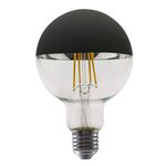 Led Lamp E27 8W Filament 2700K Dimmable G95 Black