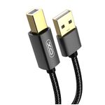 Cable Type-C to USB-B XO-GB010B 1.5m Black