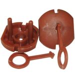 Socket Safety Cover Brown 20110-993