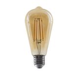 Led Lamp E27 ST64 8W Filament 2700K Amber Dimmable