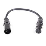 Cable Αντάπτορ XLR Αρσενικό 5PIN - XLR Θηλυκό 3PIN Master Audio