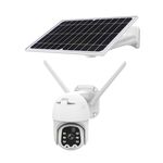 Solar Wi-Fi Κάμερα 4G 2MP Εξωτερική Με Φωτοβολταϊκό Πάνελ Kruger&Matz Connect C100