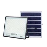 LED Solar Floodlight 100W 6500K 1050lm with Photovoltaic Panel IP65