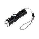 Rechargeable Flashlight 3W 120lm Zoom + USB Rebel
