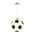 Children's Pendant Light 1 Bulb Soccer Ball