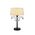 Table Light 1 Bulb Metal 13803-258