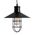 Lighting Pendant 1 Bulb Metal Black 13802-069