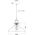 Φωτιστικό Οροφής Μονόφωτο Γυάλλινο Κεχριμπάρι 13802-132