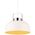 Φωτιστικό Οροφής Μονόφωτο Μεταλλικό Κίτρινο Κροκί 13802-508